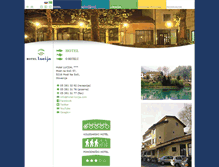 Tablet Screenshot of hotel-lucija.com